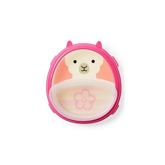 Skip Hop Zoo Smart Lama Pembe Beslenme Seti