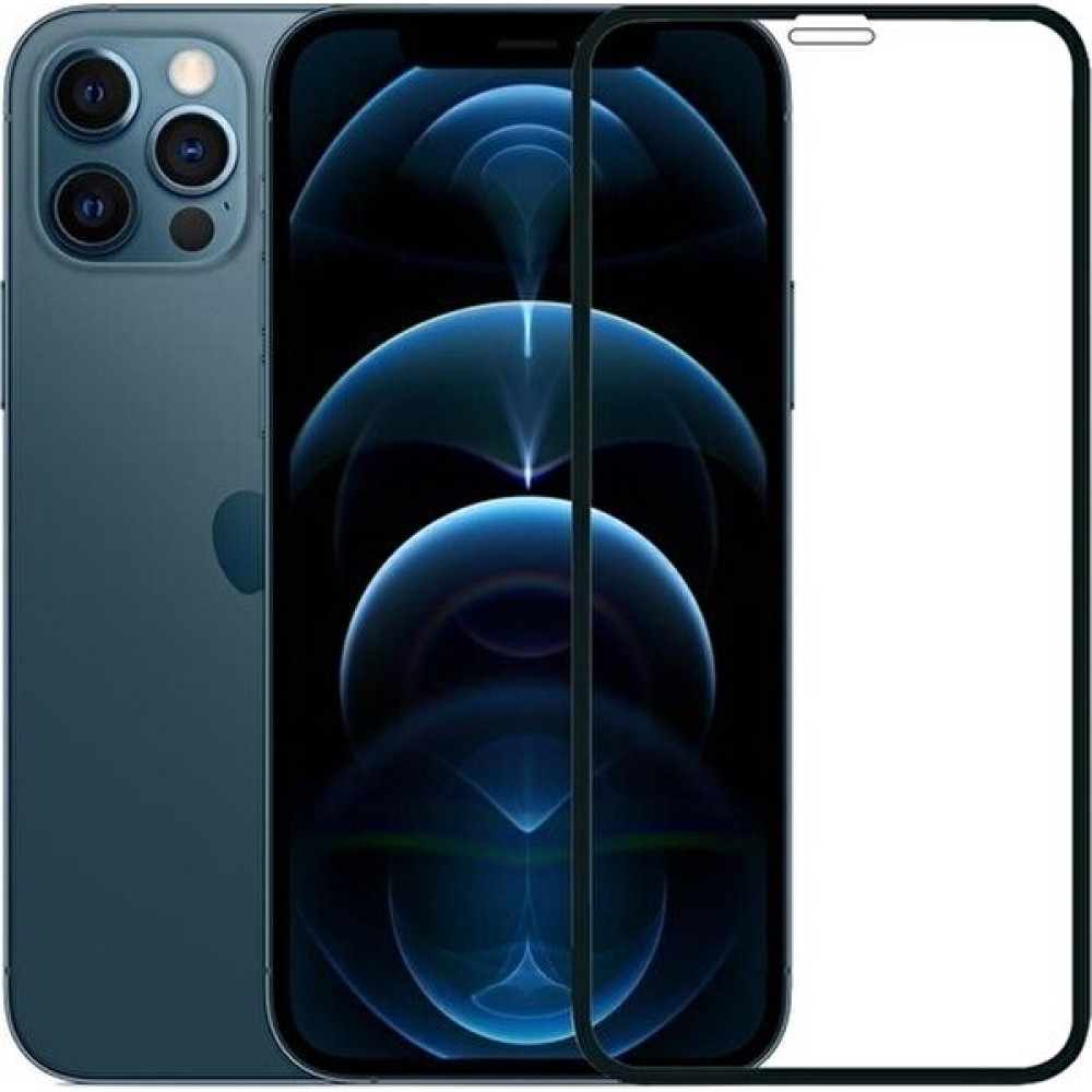 SKV Mobile Apple iPhone 12 Tam Ekran Koruyucu Kırılmaz Cam Cep Telefonu Ekran Koruyucusu Fiyatı