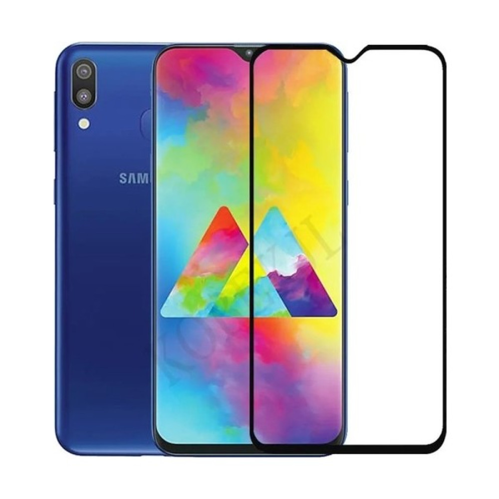 SKV Mobile Samsung Galaxy M20 Tam Ekran Koruyucu Kırılmaz Cam - Siyah Cep Telefonu Ekran Koruyucusu Fiyatı