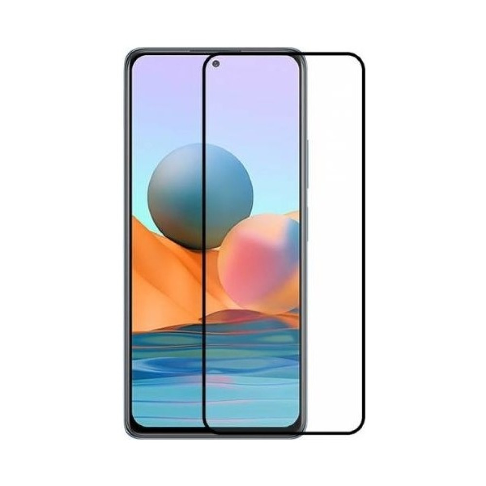 SKV Mobile Xiaomi Redmi Note 10 Tam Ekran Koruyucu Kırılmaz Cam - Siyah - Redmi Note 10 4G Cep Telefonu Ekran Koruyucusu Fiyatı
