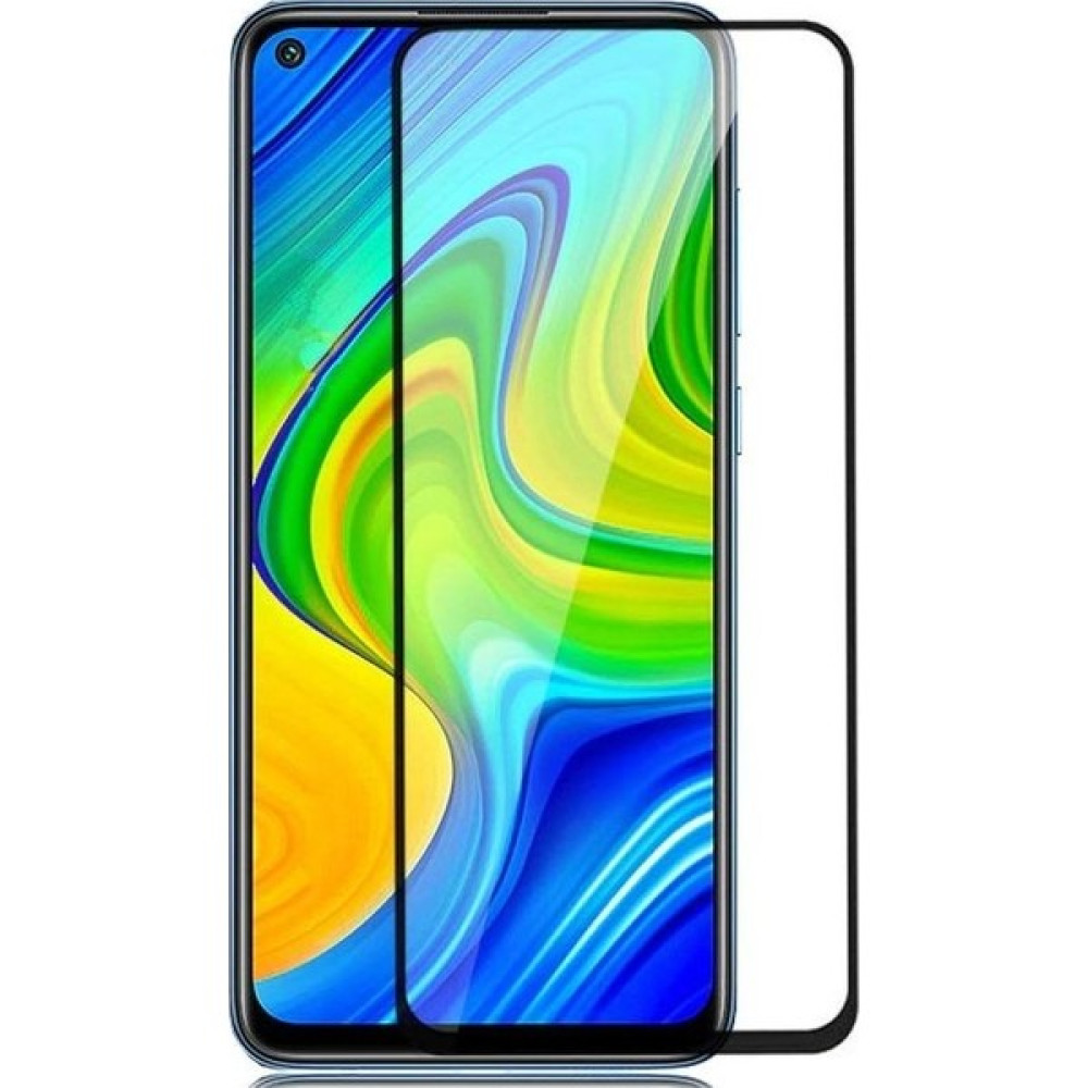 SKV Mobile Xiaomi Redmi Note 9 Tam Ekran Koruyucu Kırılmaz Cam - Siyah Cep Telefonu Ekran Koruyucusu Fiyatı