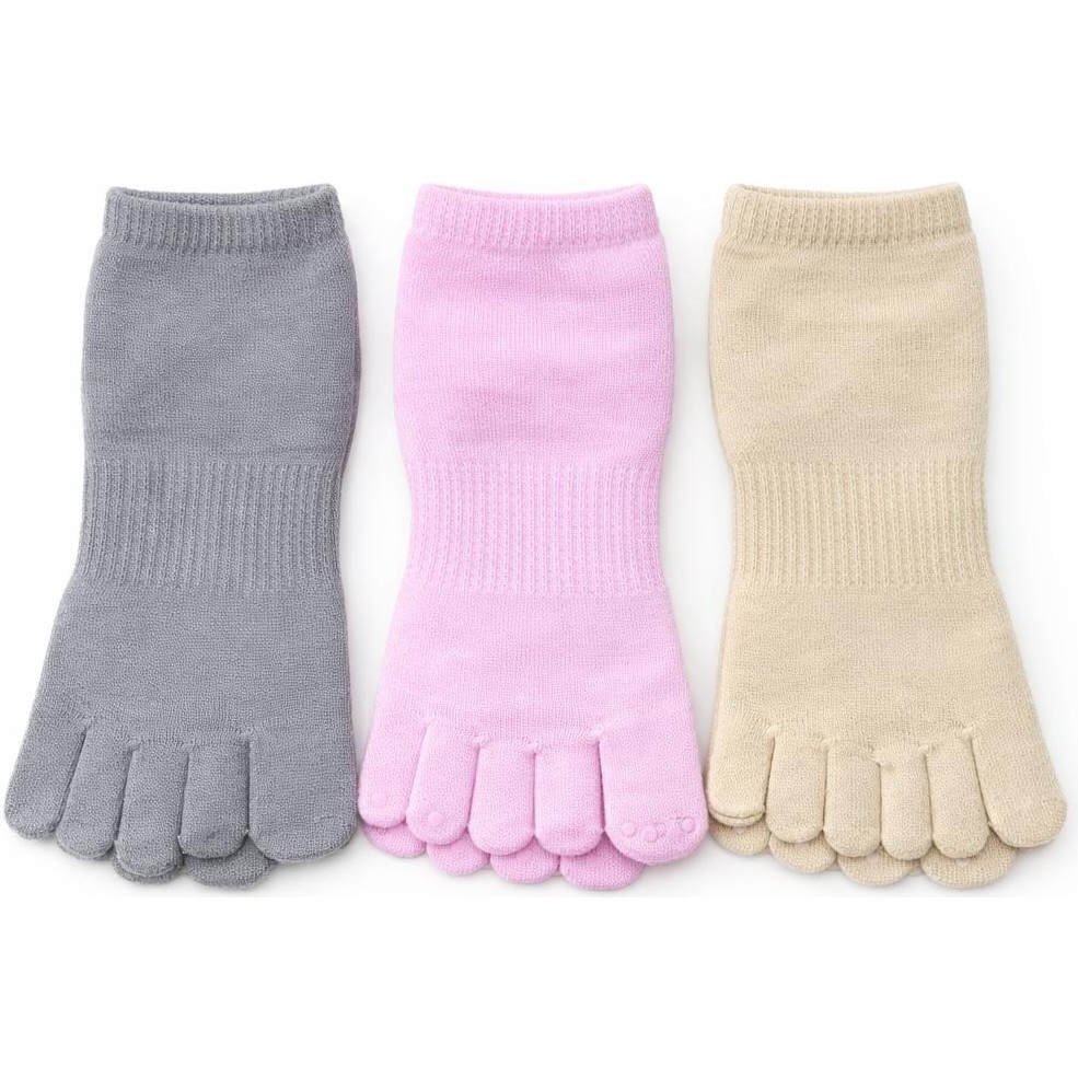Sky Socks 3’lü Bambu Parmaklı Mantar Önleyici Sağ-Sol Ayrı Yıkamalı Patik Set Diğer Fiyatı