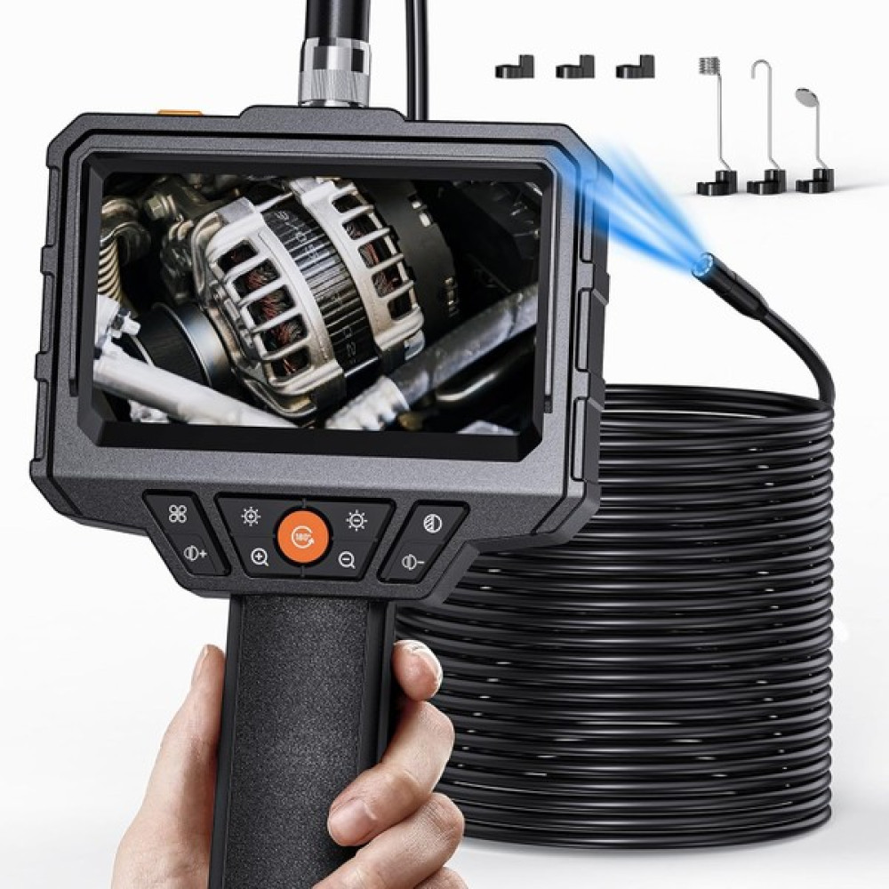 Skyear G40-M 4.3" Ekran 1080P 8led IP67 15M Endoskop Yılan Kamera - Siyah Elektrikli Kesme Makinesi Fiyatı