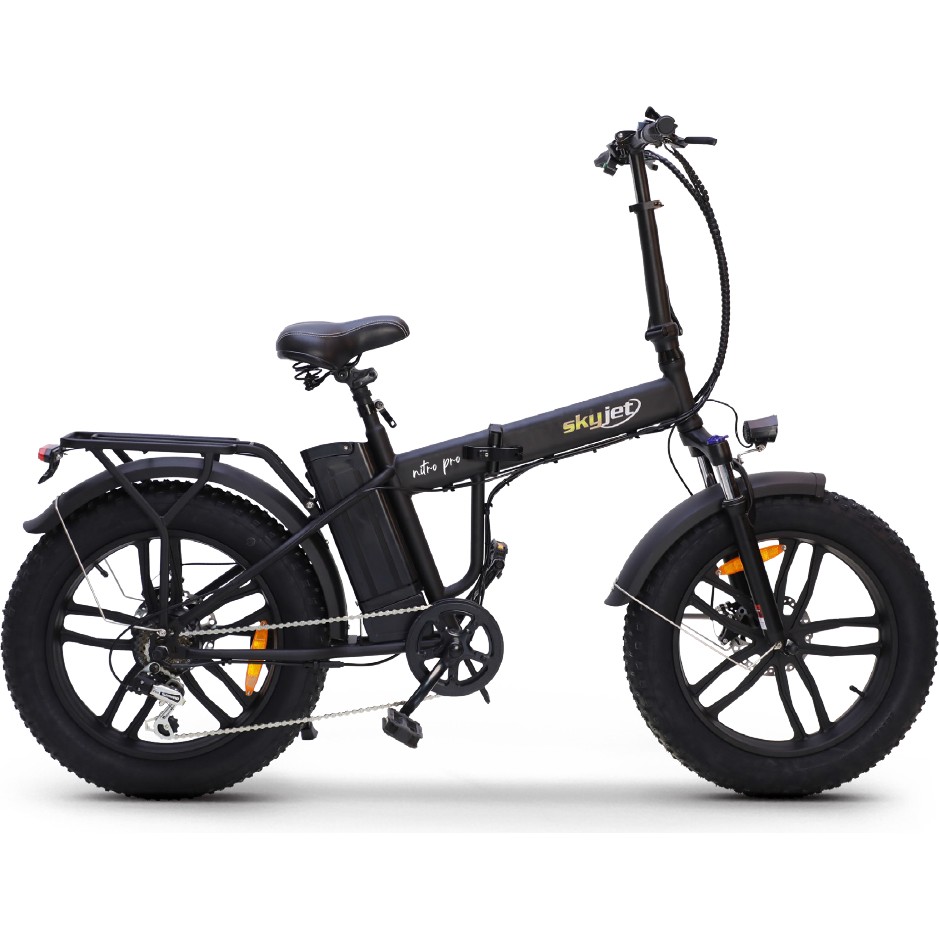 Skyjet Nitro Pro Elektrikli Bisiklet - Siyah Elektrikli Bisikletler Fiyatı