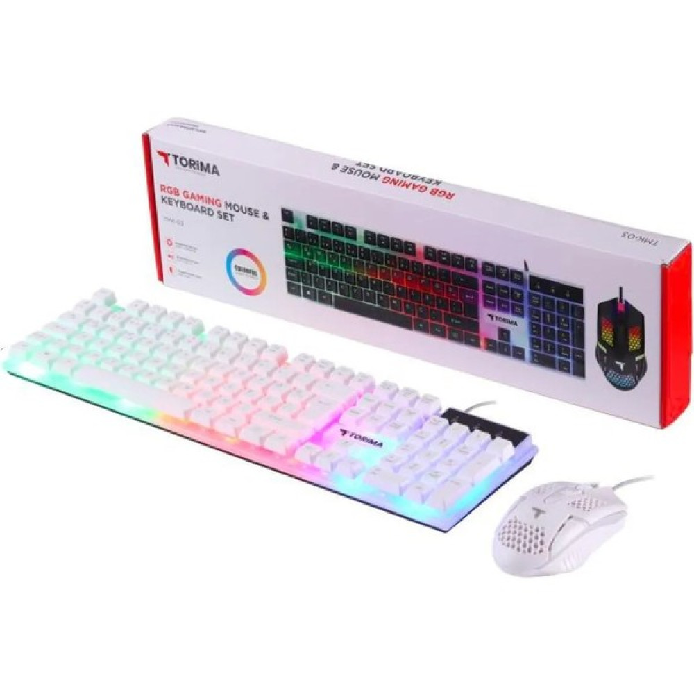 Skynex Oyuncu Rgb Işıklı Kablolu Q Klavye - Beyaz Oyuncu Klavyesi Fiyatı