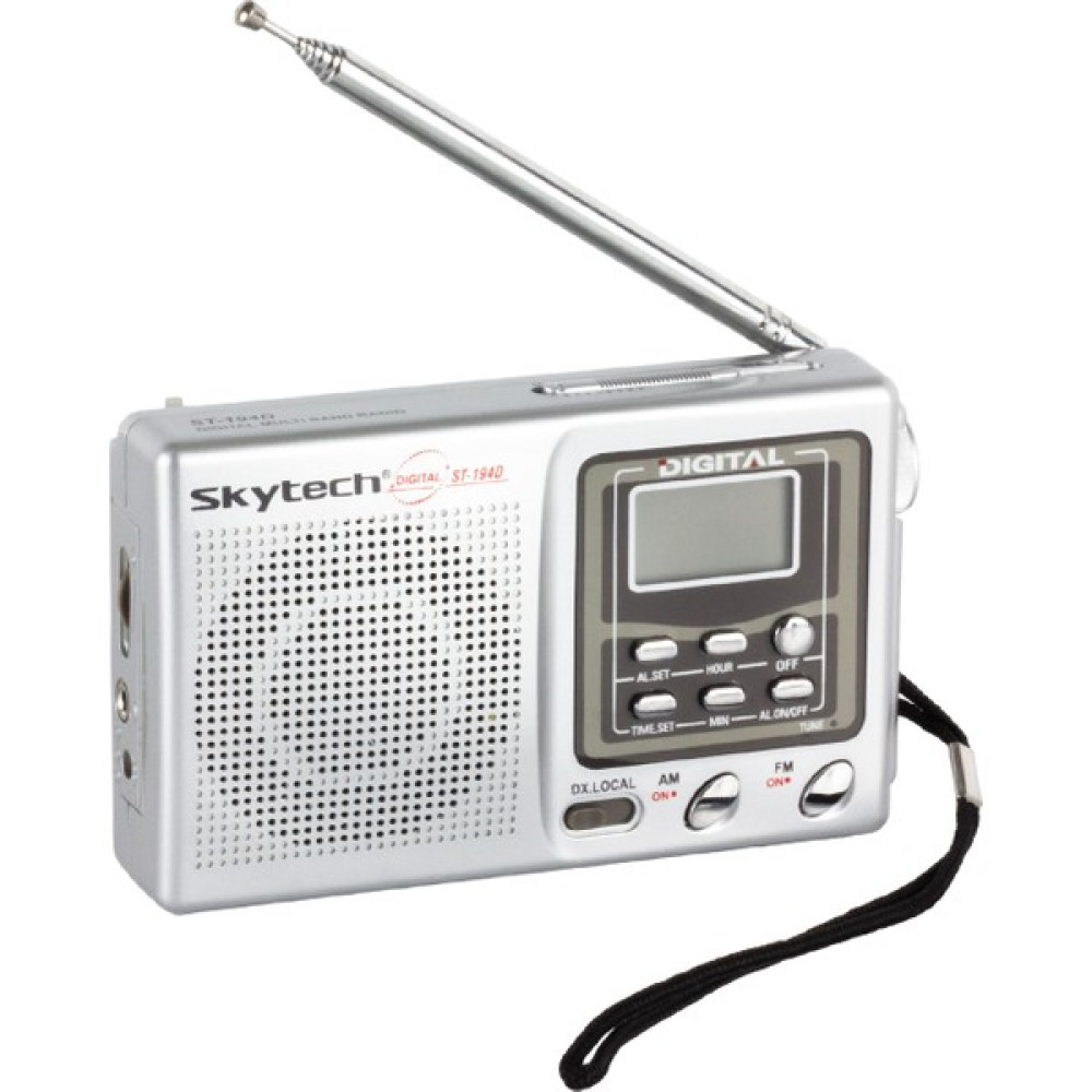 Skytech ST-194D 9 Band Dıgıtal Fm Radyo (K246) - Gümüş - Gri Oto Boyaları Fiyatı