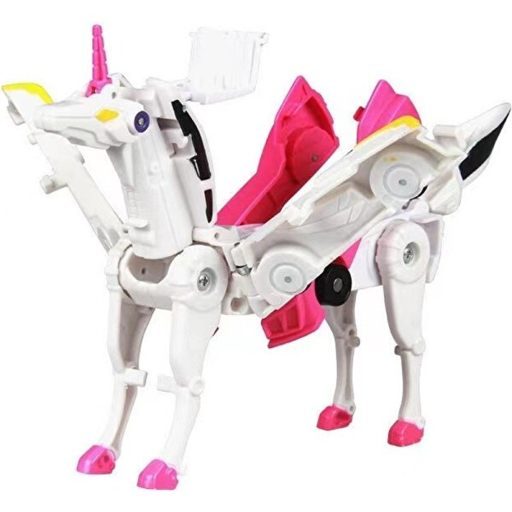 Skywing Magic Pegasus Unicorn Manyetik Çarpışma Deformasyon Araba Robot Çocuk Oyuncakları (Yurt Dışından) - Kırmızı Oyuncak Araç Fiyatı