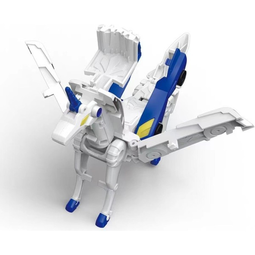 Skywing Magic Pegasus Unicorn Manyetik Çarpışma Deformasyon Araba Robot Çocuk Oyuncakları (Yurt Dışından) - Mavi Oyuncak Araç Fiyatı