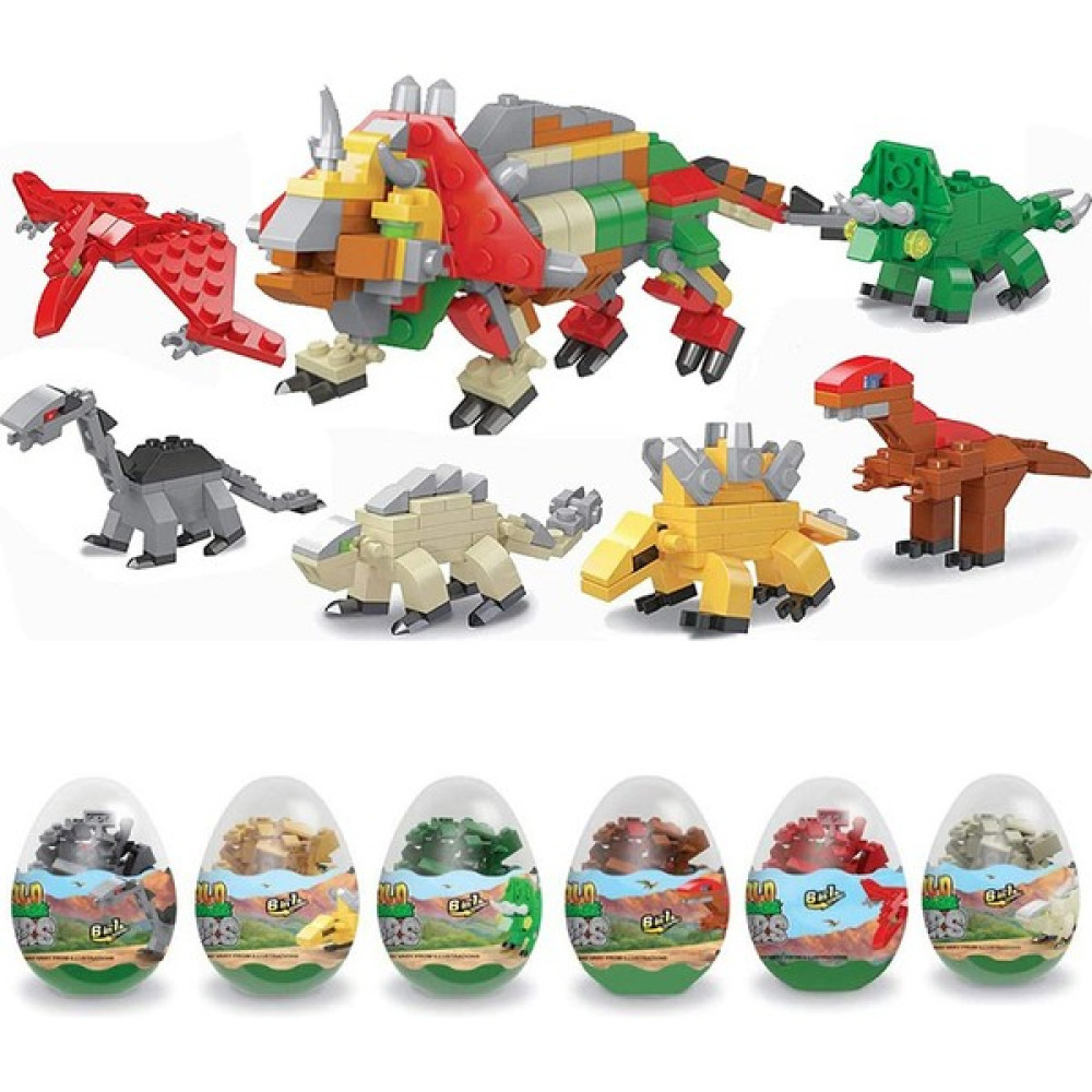 Skyzeda 6'lı Mini Sürpriz Yumurta Blokları 100 Parça (Yurt Dışından) Legolar ( Yapım Oyuncakları ) Fiyatı