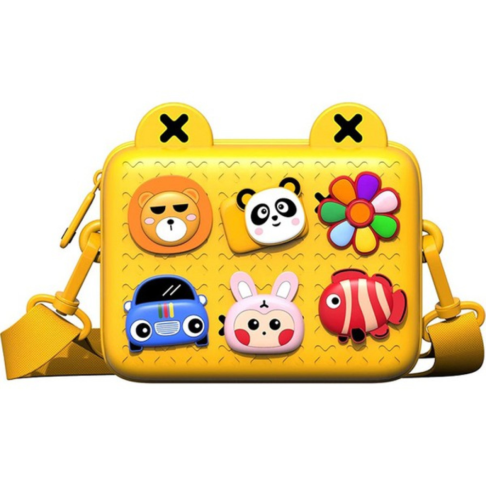 Skyzeda Küçük Kız Eva Crossbody Çanta (Yurt Dışından) - Sarı Bebek-Çocuk Odası Fiyatı
