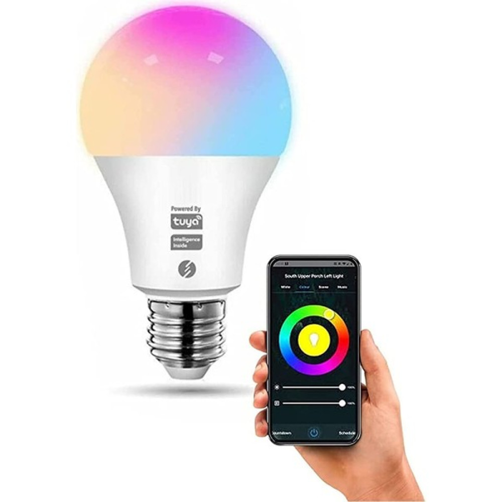 Sl-Rgb9 Akıllı Rgb LED Lamba Ampul 9W 50Hz 800 Lümen Wifi Tuya Destekli - Renkli Gece Lambası Fiyatı