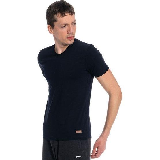 Slazenger Casper Lacivert Erkek T-shirt