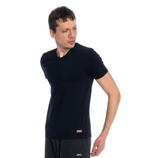 Slazenger Casper Lacivert Erkek T-shirt Erkek T-shirt Fiyatı