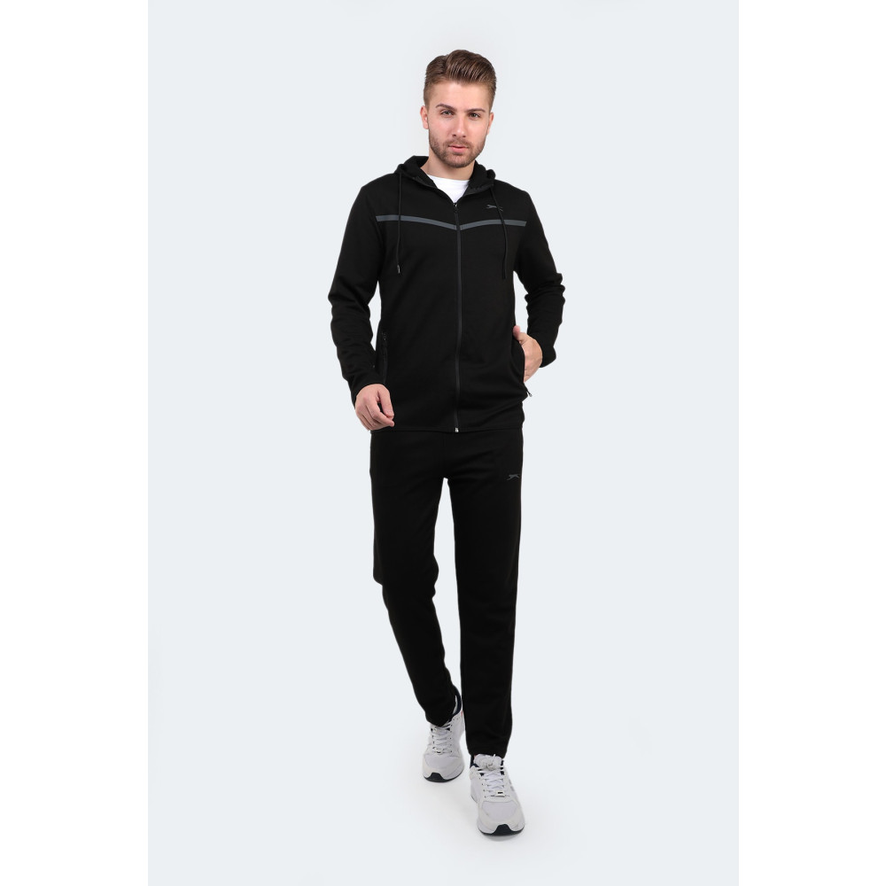 Slazenger Orka Erkek Eşofman Takım Siyah XXL Beden Kadın Eşofman Fiyatı