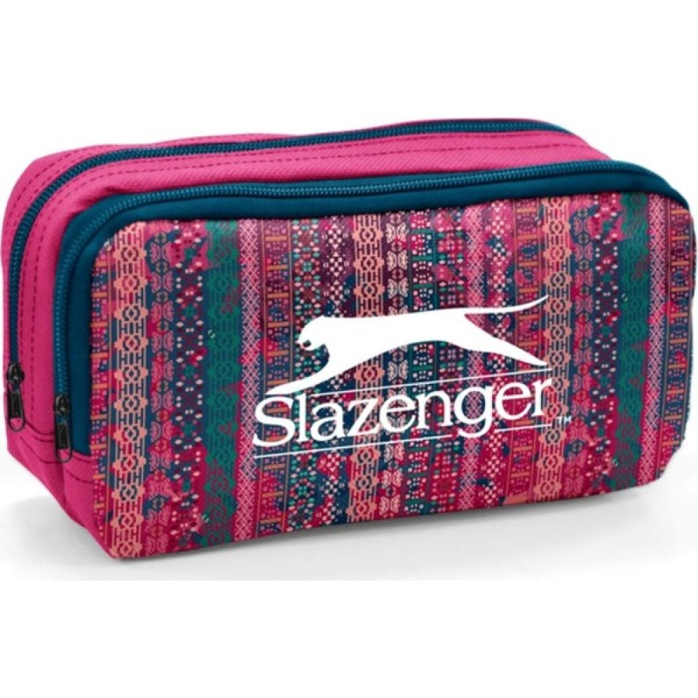 Slazenger Pembe Ekose Kalem Çantası 12432 Okul Çantası Fiyatı