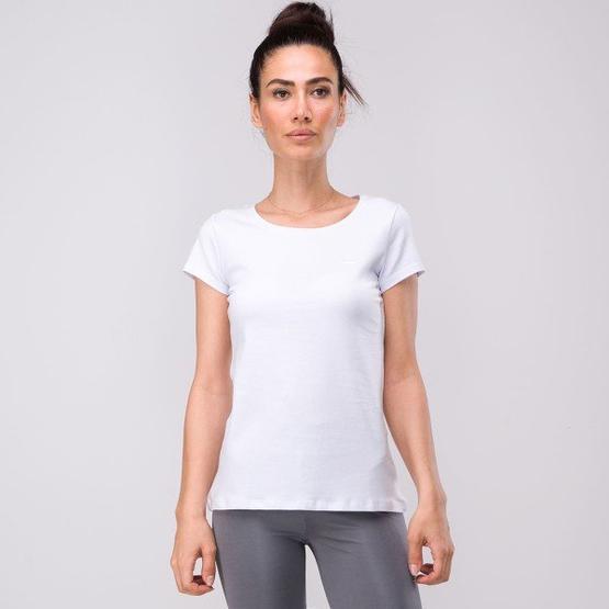 Slazenger Sıena Beyaz Kadın T-shirt