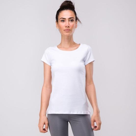 Slazenger Sıena Beyaz Kadın T-shirt