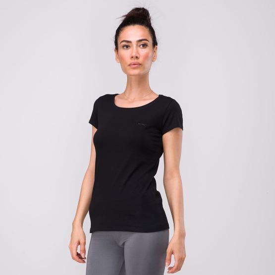 Slazenger Sıena Siyah Kadın T-shirt