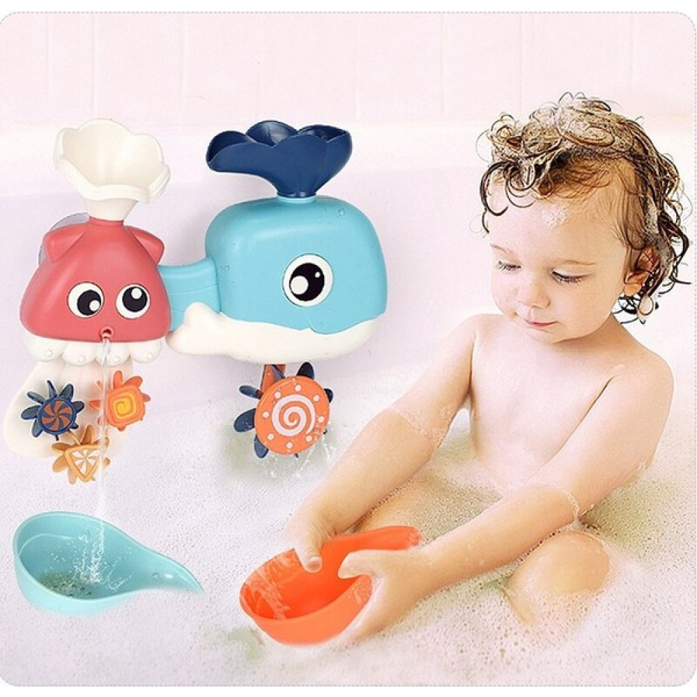 SLD Banyo Oyuncakları Şelale Istasyonu ile Toddler Için Banyo Squirters Rüzgar Banyo Oyuncak ve Banyo Bardak Hediyeler Için Hediyeler | Banyo Oyuncak Oyun Takımları Fiyatı