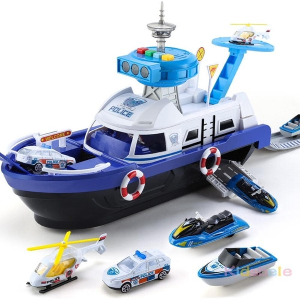 SLD Çocuk Oyuncakları Simülasyon Track Atalet Boat Diecasts oyuncak Araçlar Müzik Hikayesi Işık Oyuncak Gemi Model Oyuncak Araba Otopark Erkek Oyun... Eğitici Oyuncak Fiyatı