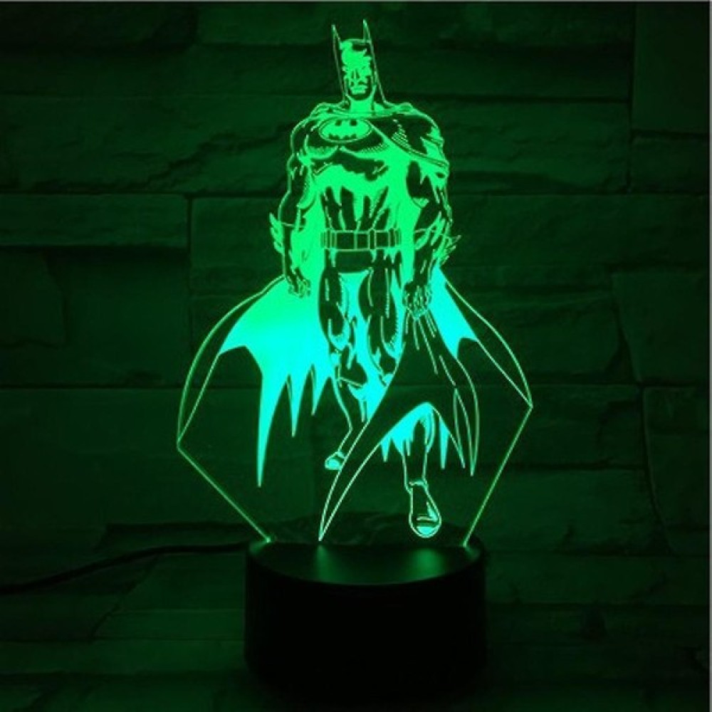 SLD Dc Batman Gece Lambası 3D LED Gece Lambası (Yurt Dışından) - Renkli Masa Lambası Fiyatı