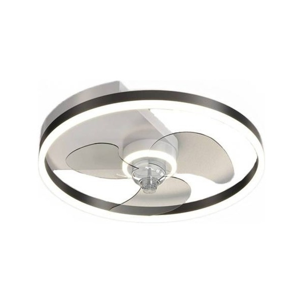 SLD Işık Lüks High-End Yatak Odası Tavan Lambası, Yemek Odası Entegre Fan Lambası Kristal Berraklığında, 220 V Frekans Dönüşüm - Siyah Elektrik ve Aydınlatma Fiyatı