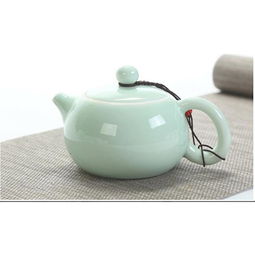 SLD Kung Fu Çay Seti Ev Küçük Set, Bir Tencere, Dört Bardak, Taşıma Çantası, Basit Japon Ofis Express Kupası, Açık Seyahat (Yurt Dışından) - Yeşil Fincan / Bardak / Kahve Takımı Fiyatı
