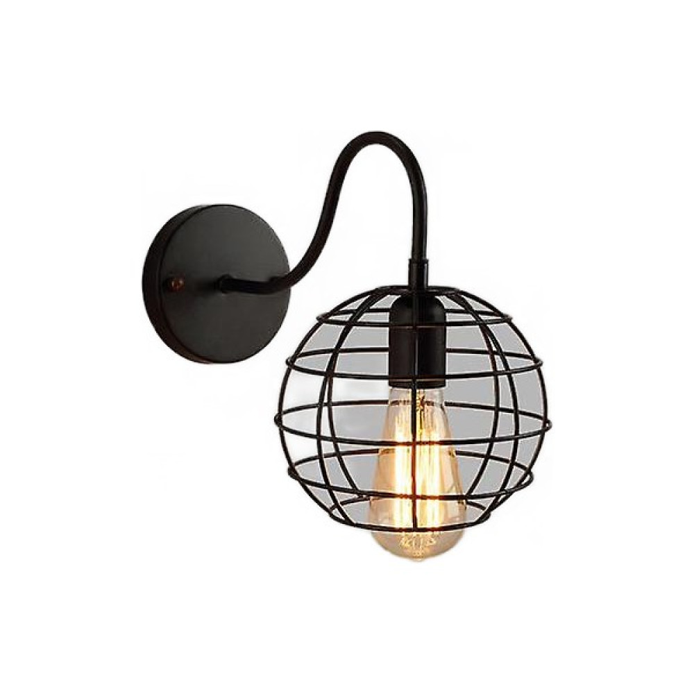 SLD LED Duvar Işık Retro Loft Endüstriyel Duvar Lambası Siyah E27 Vintage Aplikler Duvar Lambası Endüstriyel Aydınlatma Armatürü Kapalı Aplikler Fiyatı