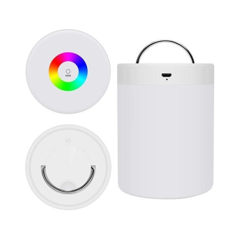 SLD LED Gece Işık Taşınabilir Masa Başucu Lambaları Şarj Edilebilir Sıcak Beyaz Işık ve Renk Değiştirme Rgb Akıllı Dokunmatik Renkli Lamba | Gece I... Gece Lambası Fiyatı