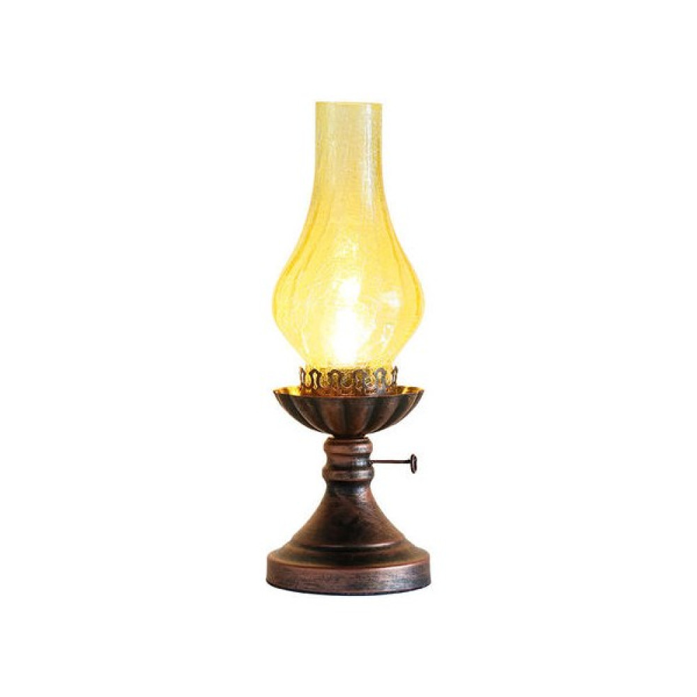 SLD Retro Kerosen Lambası LED Masa Lambası Oturma Odası Yatak Odası Başucu Lambası Yaratıcı Klasik Çalışma Odası Dekor Endüstriyel Masa Işıkları | ... Gece Lambası Fiyatı