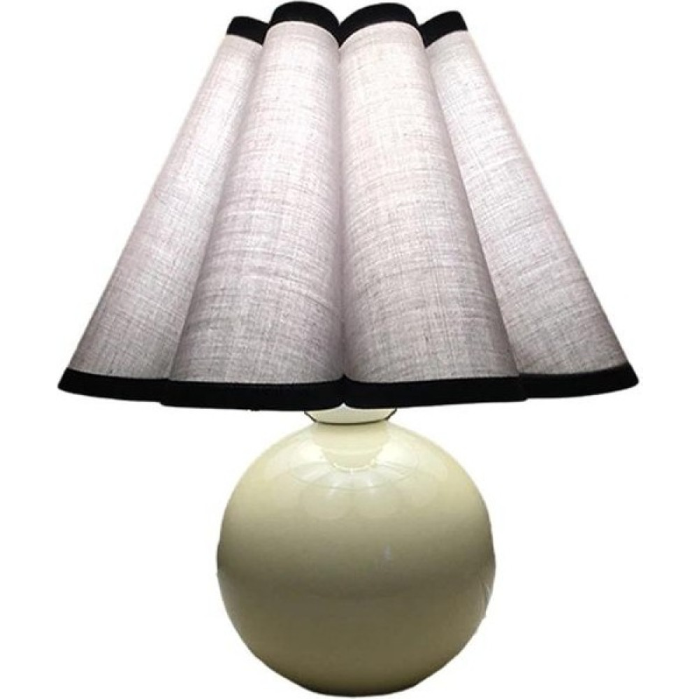 SLD Vintage Kore Pileli Masa Lambası Bez ile Retro Abajur LED Masa Lambası Ev Dekorasyon Başucu Lamba Seramik Gece Lambası | LED Masa Lambaları (Yu... Masa Lambası Fiyatı