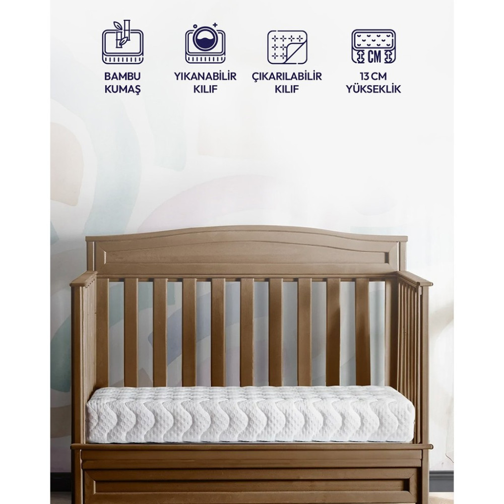 Sleep People Bamboo Baby Junıor Yatak 90 × 190 cm Yatak Fiyatı