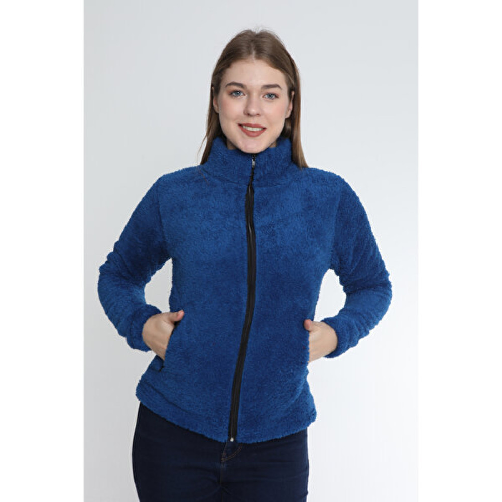 Sleep Room Kadın Polar Fermuarlı Sweatshirt | Günlük Üst Giyim Bayan Sweatshirt Fiyatı