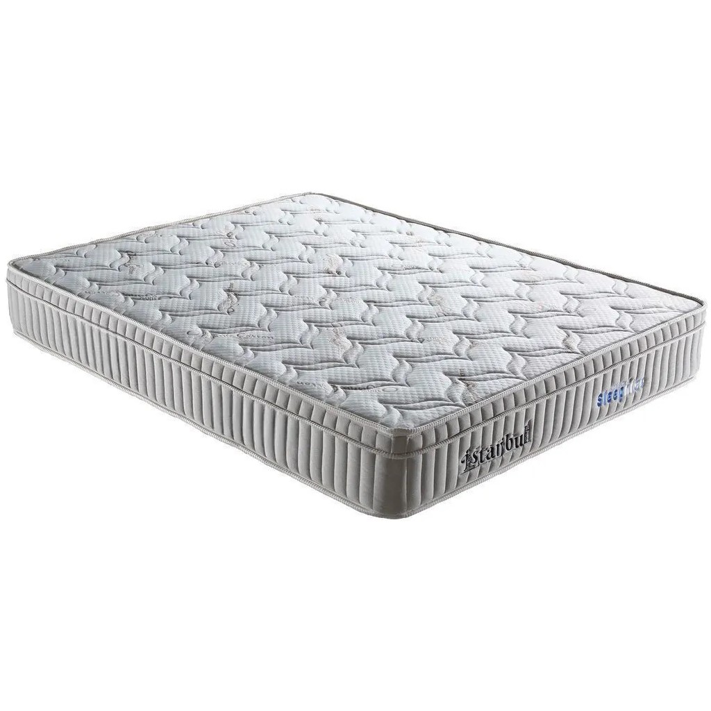 Sleep Way Istanbul Organic Kumaş Ekstra Ortopedik Özel Ölçü Yaylı Tek Kişilik Çift Kişilik Yatak - 90 x 190 cm SSD / Solid State Drive Fiyatı