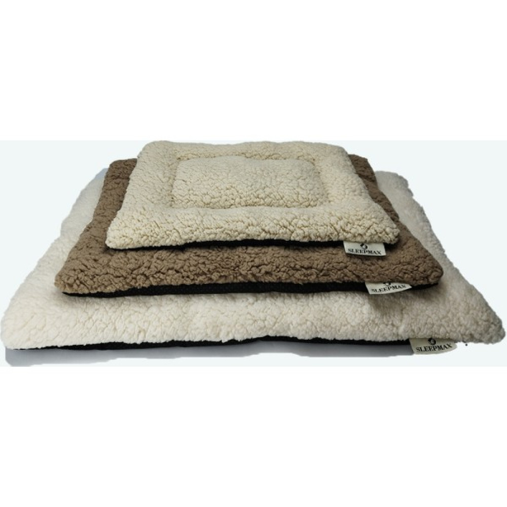 Sleepmax Kedi Köpek Minderi Yatağı Pet Shop Ürünleri Peluş Taşıma Çantası Minderi - 30 x 40 cm - Krem Evcil Hayvan Ürünleri Fiyatı