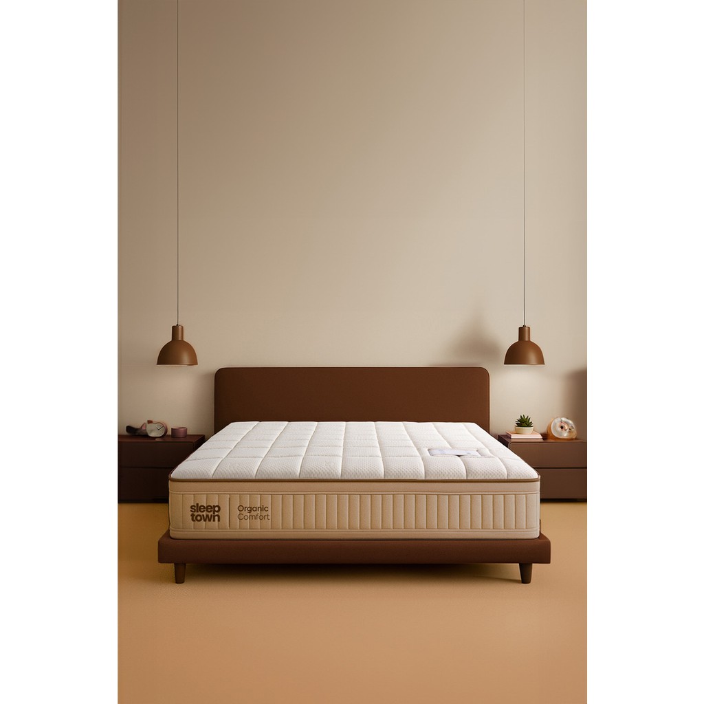 Sleeptown Organic Comfort Ortopedik Çift Taraflı Micro Pocket Yaylı Yatak - 150 x 200 cm SSD / Solid State Drive Fiyatı