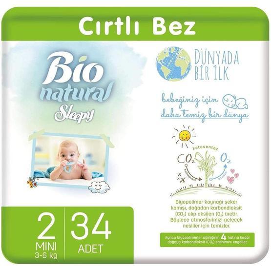 Sleepy Bio Natural No:2 Mini 34 Adet Bebek Bezi Bebek Bezi Fiyatı