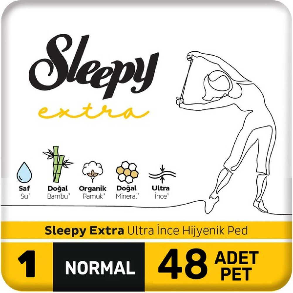 Sleepy Extra Ultra Ince Hijyenik Ped Mega Normal 1 Paket 48 Adet Ped (Tekli Paket) Oto Boyaları Fiyatı