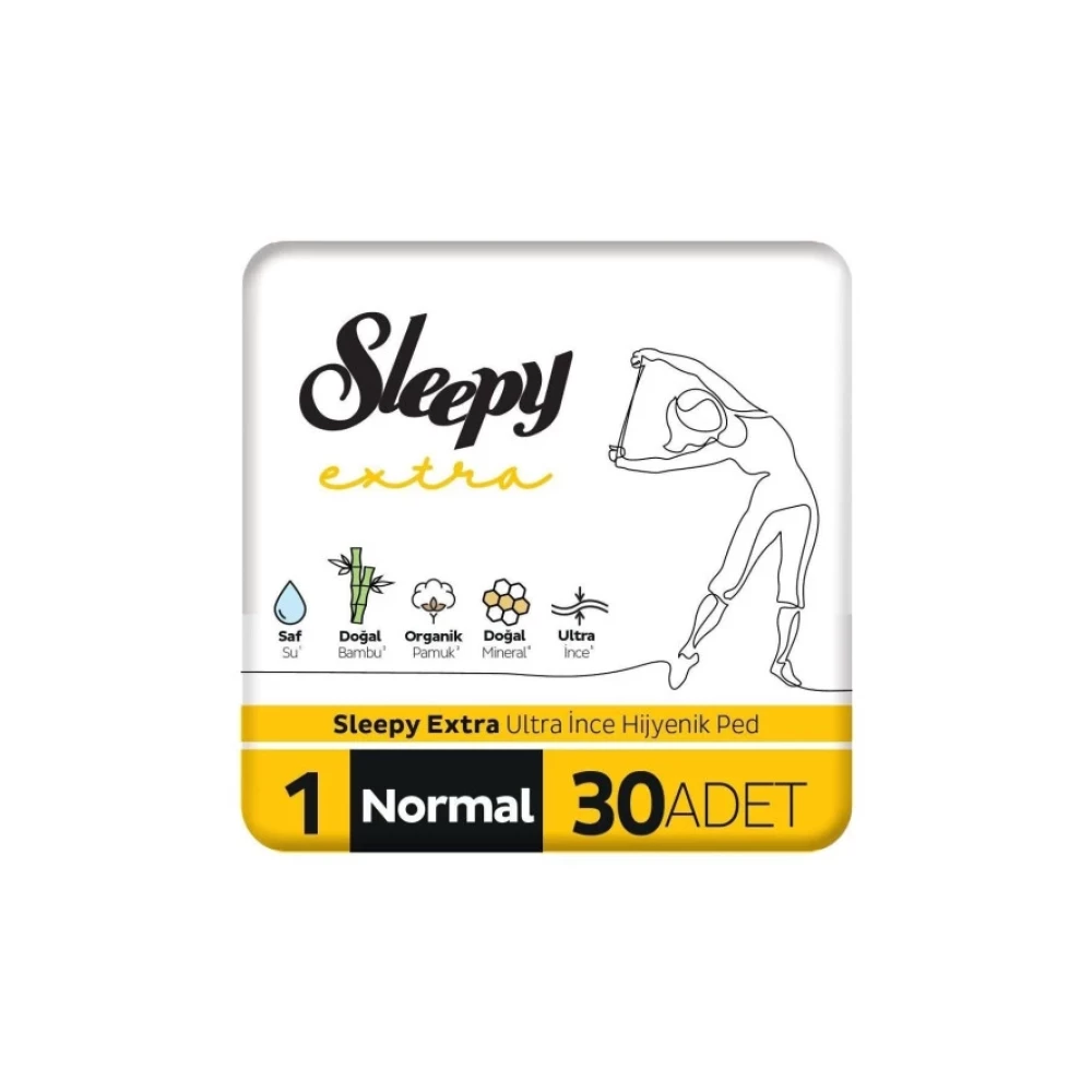 Sleepy Extra Ultra Ince Hijyenik Ped Normal 30 Adet Ped Hijyenik Pedler ve Tamponlar Fiyatı