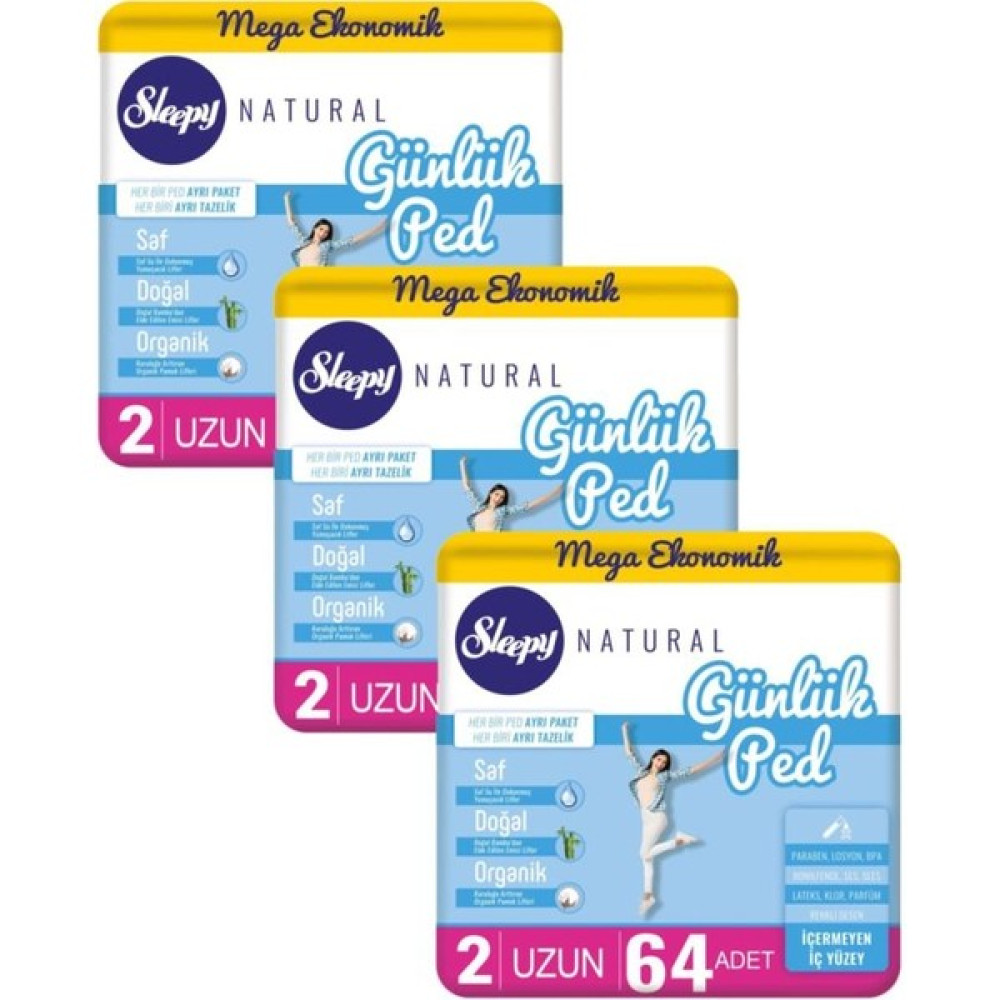 Sleepy Natural Günlük Ped Uzun 192 Ped - 1 Oto Boyaları Fiyatı