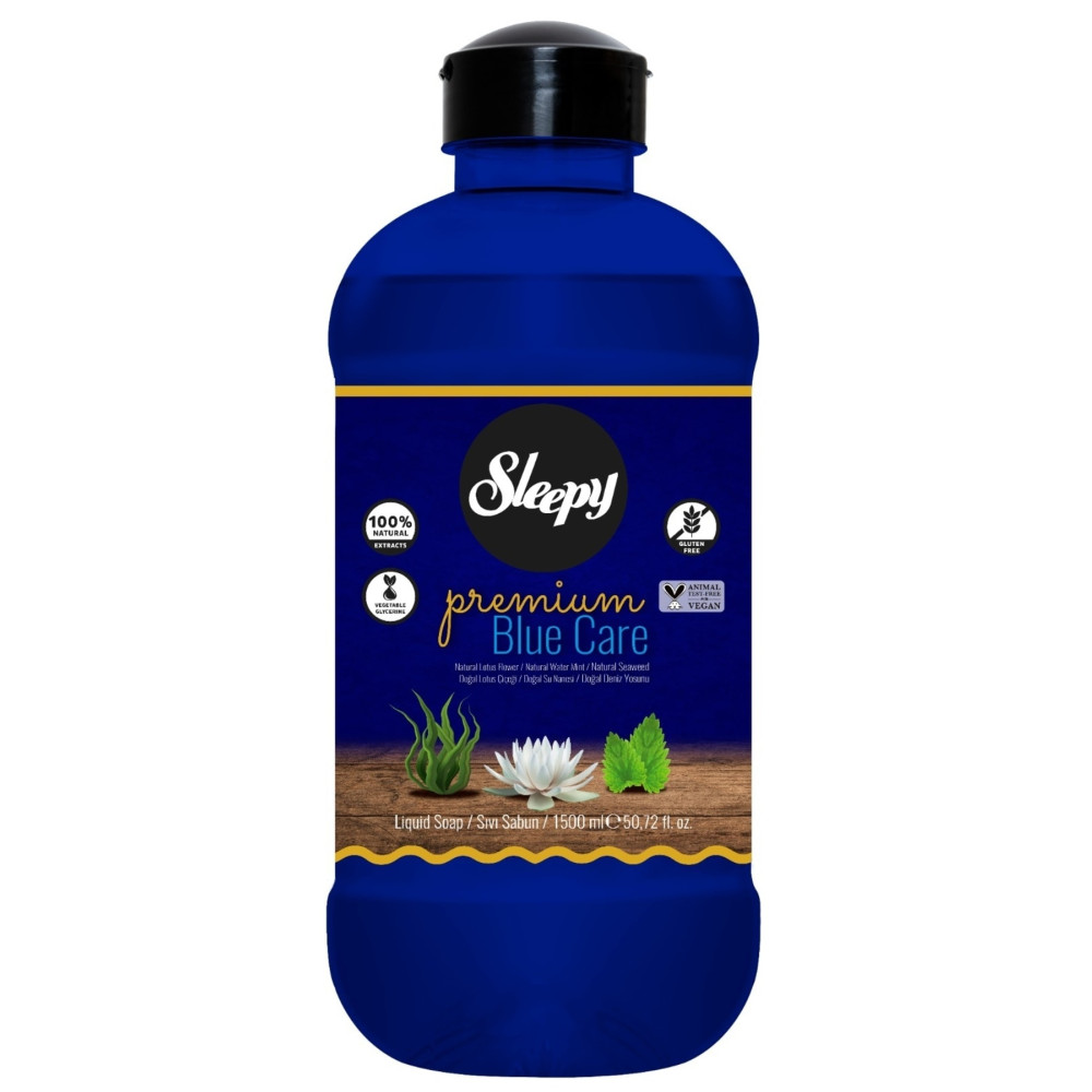 Sleepy Premium Blue Care Sıvı Sabun 1500 ml Sabunlar Fiyatı
