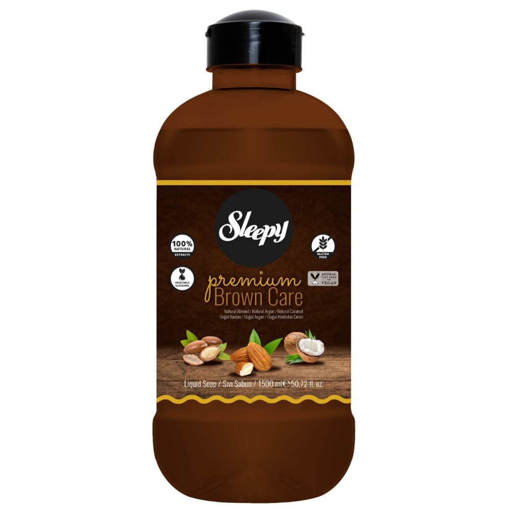 Sleepy Premium Brown Care Sıvı Sabun 1500 Ml Sabunlar Fiyatı