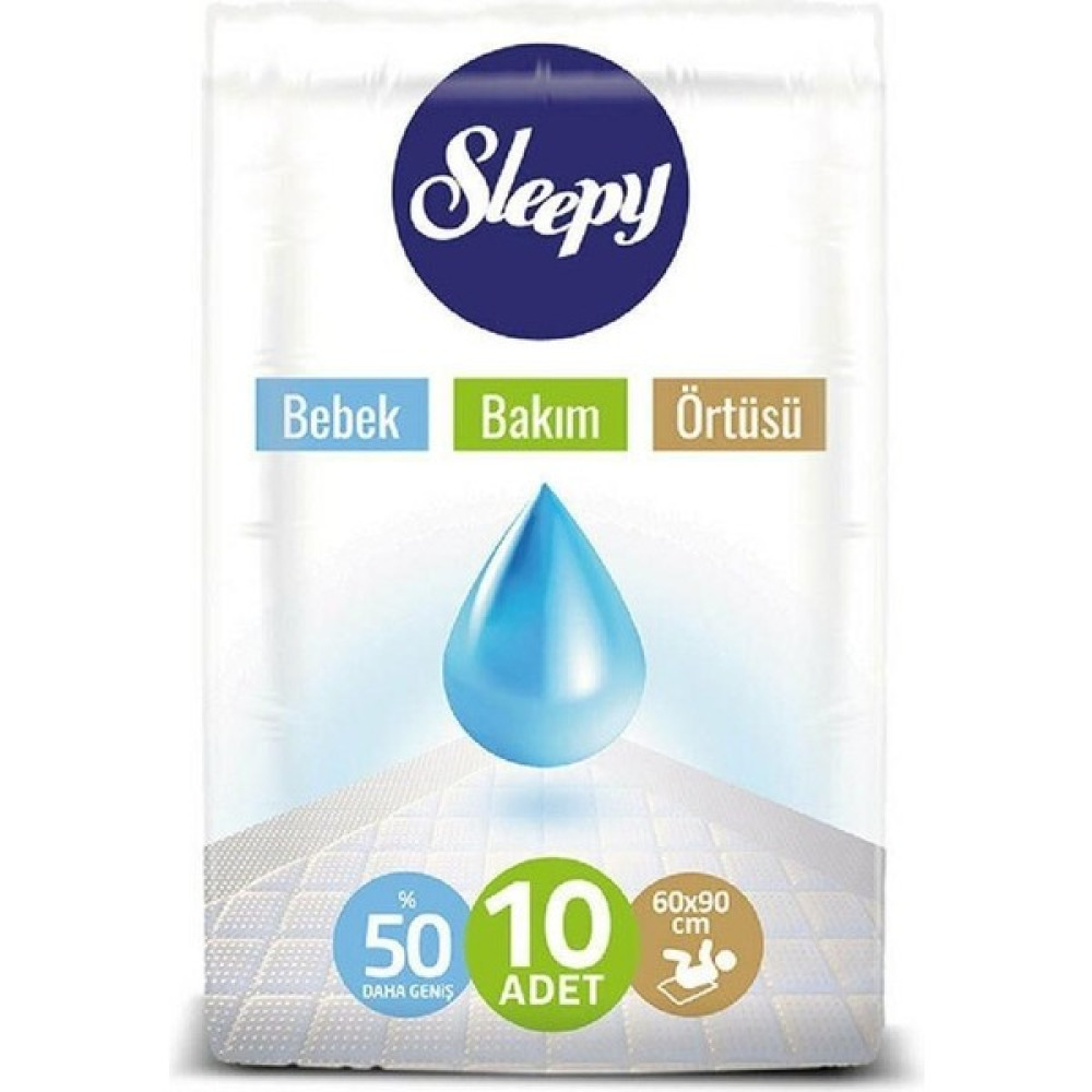 Sleepy Sensitive Bebek Bakım Örtüsü 60X90 10ADET - Renkli Oto Boyaları Fiyatı