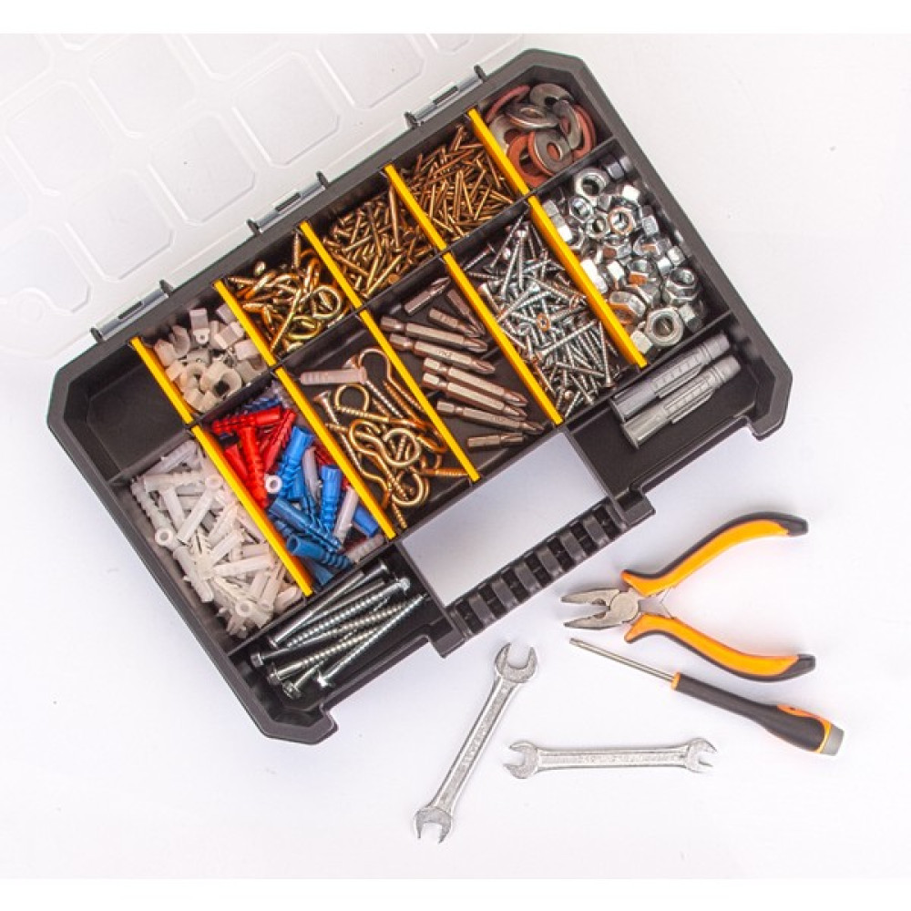 Slim Organizer  alet Çantası -Vida Olta Çivi Boncuk Yüzük Küpe Kutusu - 14 Gözlü Alet Çantası & Dolabı Fiyatı