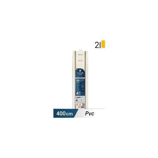 Slimflex 2 Kanallı 400 cm Konfor Innova SX Yenilikçi PVC Korniş Perde Aksesuarı Fiyatı
