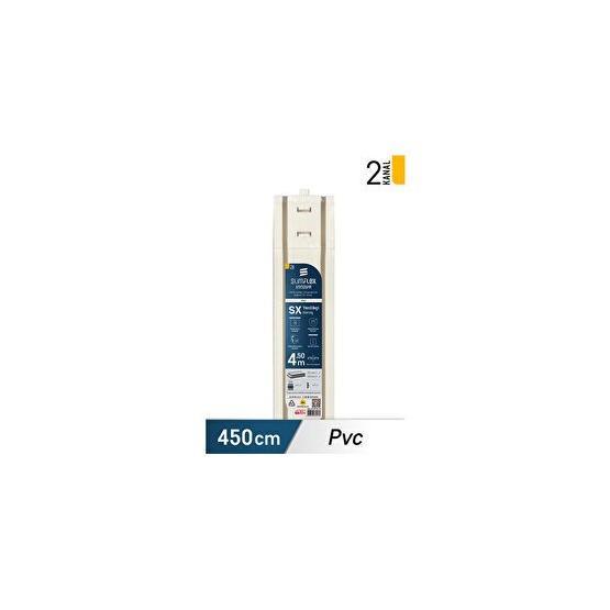 Slimflex 2 Kanallı 450 cm Konfor Innova SX Yenilikçi PVC Korniş Perde Aksesuarı Fiyatı