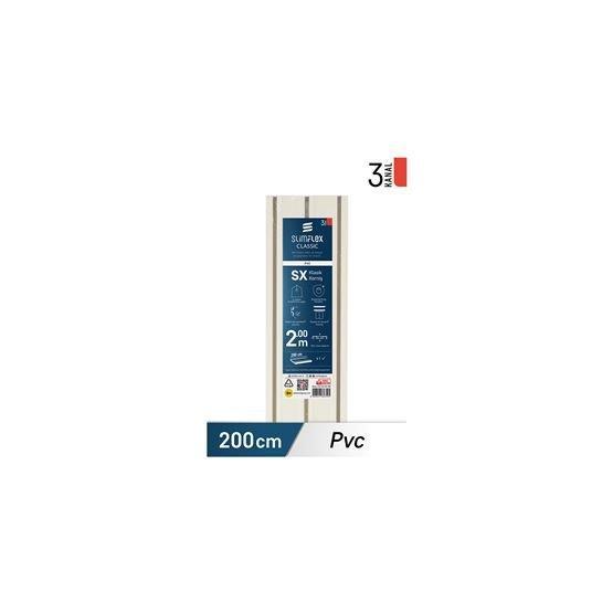 Slimflex 3 Kanallı 200 cm Konfor Classic SX PVC Korniş Perde Aksesuarı Fiyatı