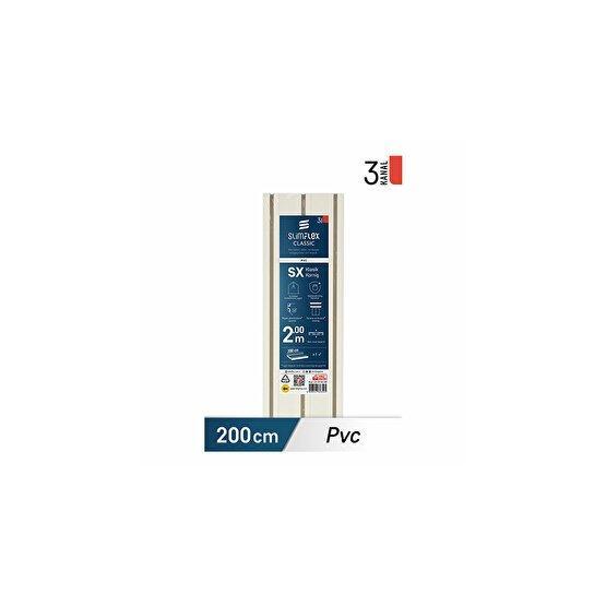 Slimflex 3 Kanallı 200 cm Konfor Classic SX PVC Korniş