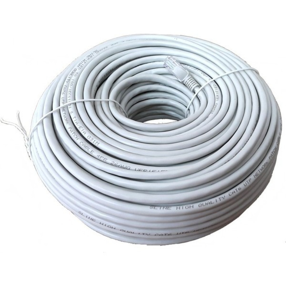 Sline 50Metre Cat6 Kablo 26Awg Görüntü Kablosu Fiyatı