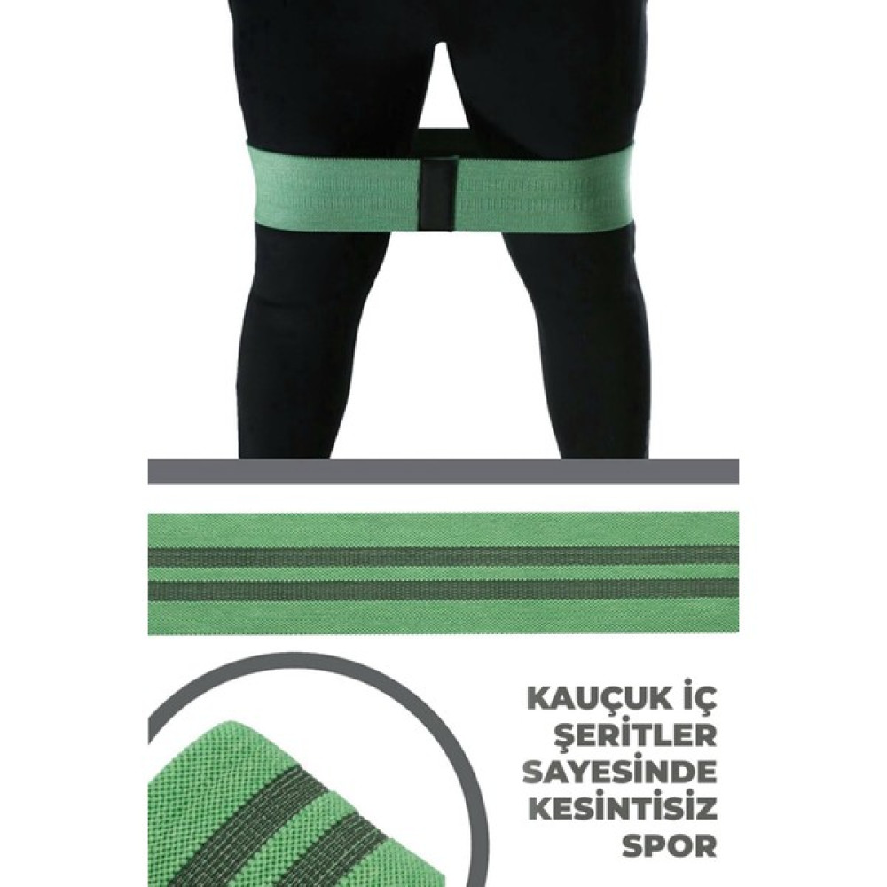 Slipt Hafif (Yumuşak) Squat Bant Pilates Fitness Spor Kalça Egzersizleri Direnç Bandı Lastiği Kondisyon Aletleri Fiyatı